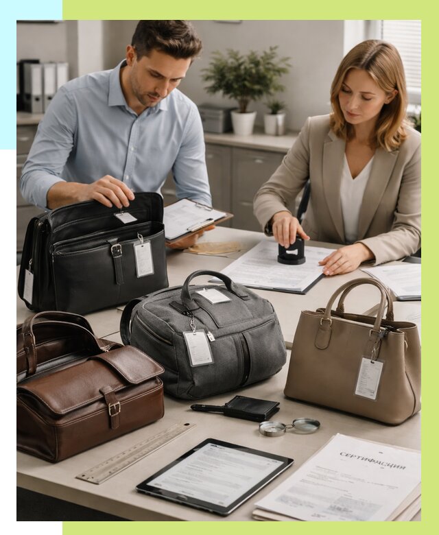 Сертификация сумок в Партизанске от 8050 руб. | Алешин-Прт