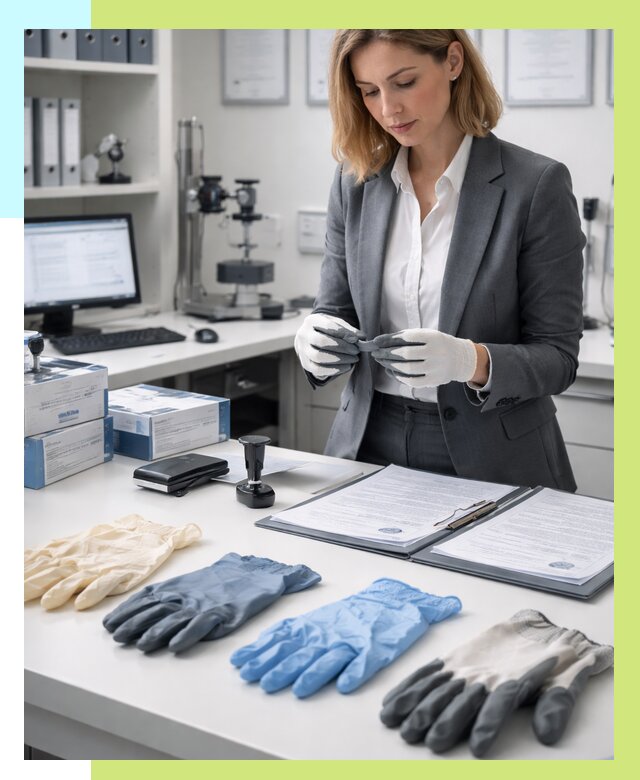 Сертификация перчаток в Партизанске от 9123 р. | Алешин-Прт