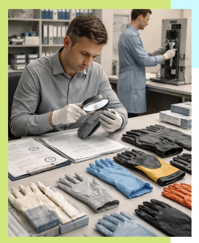 Сертификация перчаток и средств защиты продукции в Партизанске