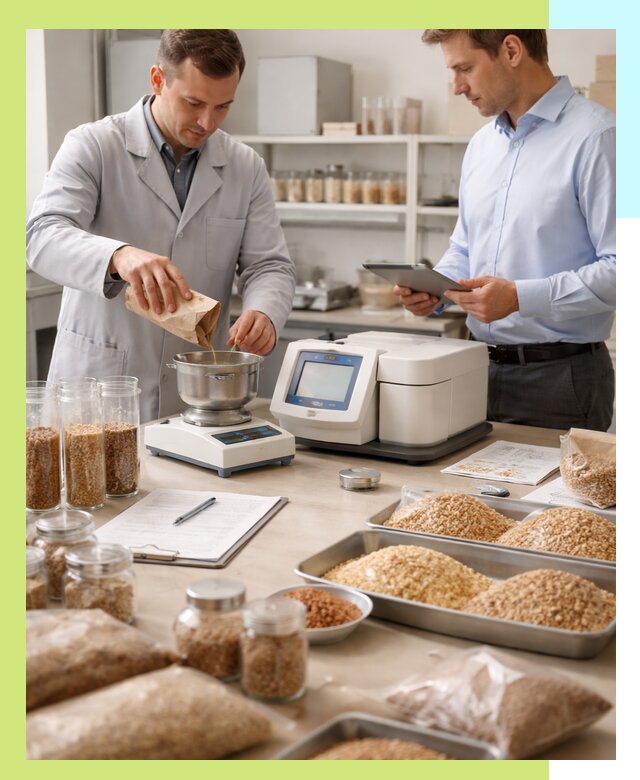 Сертификация зерна и зерновой продукции в Партизанске для экспорта