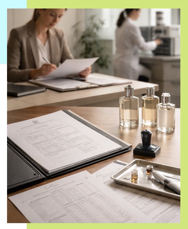 Сертификация парфюмерии в Партизанске от 16100 р. | Алешин-Прт