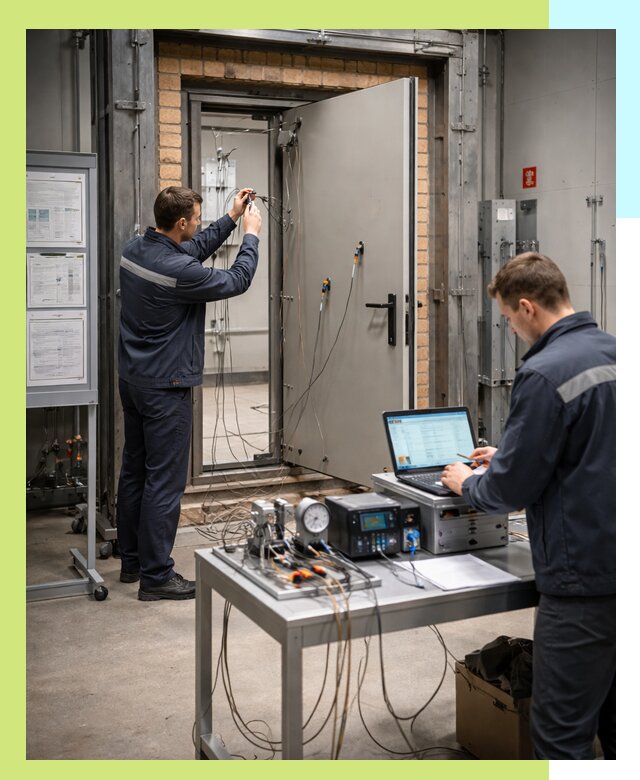 Сертификация противопожарных дверей в Партизанске по ГОСТ и ТР