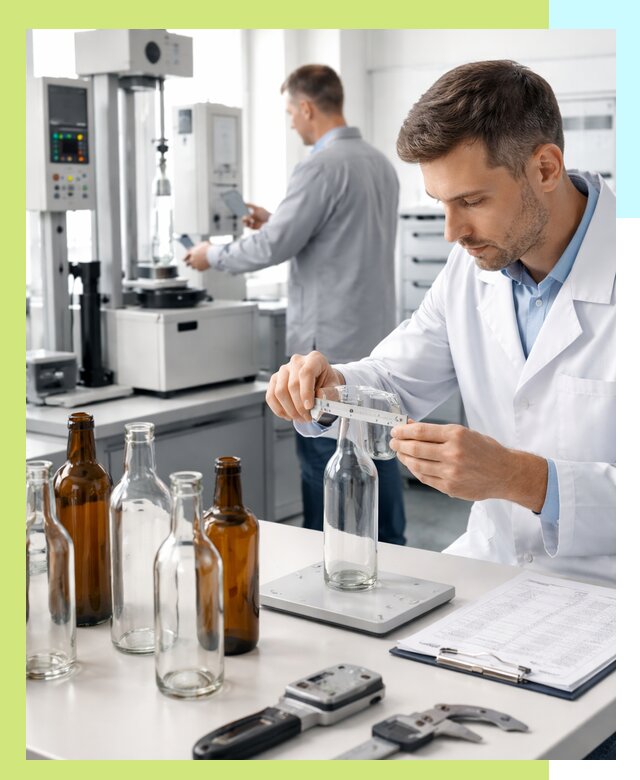 Сертификация стеклянных бутылок и сопутствующей упаковки в Партизанске