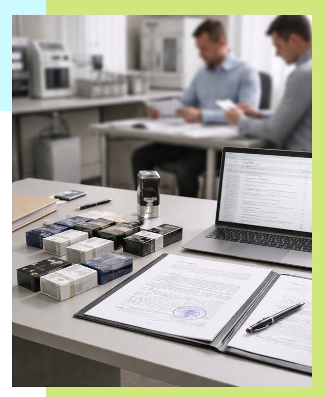 Сертификация сигарет под ключ в Партизанске от 48299 р. | Алешин-Прт