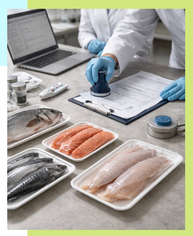 Сертификация рыбы и сертификат в Партизанске от 16100 р. | Алешин-Прт