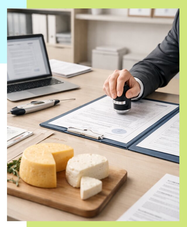 Сертификация сыров в Партизанске от 16100 р | Сертификат на сыр Алешин-Прт