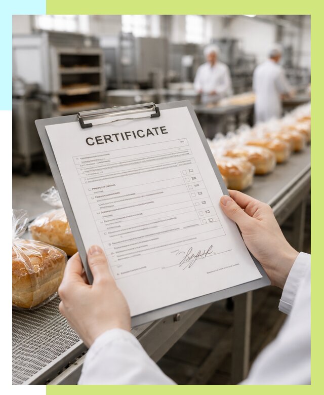 Сертификация хлеба, ТУ и декларация в Партизанске от 12880 р. | Алешин-Прт