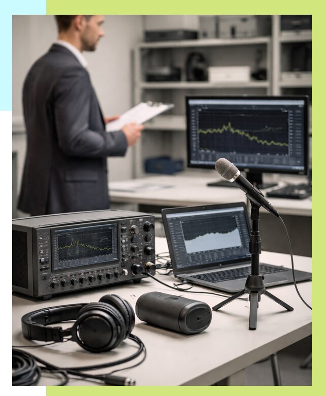 Сертификация аудиотехники в Партизанске от 16100 р., Алешин-Прт