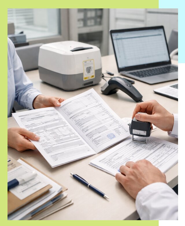 Оформление паспорта на товар и сопроводительных документов в Партизанске