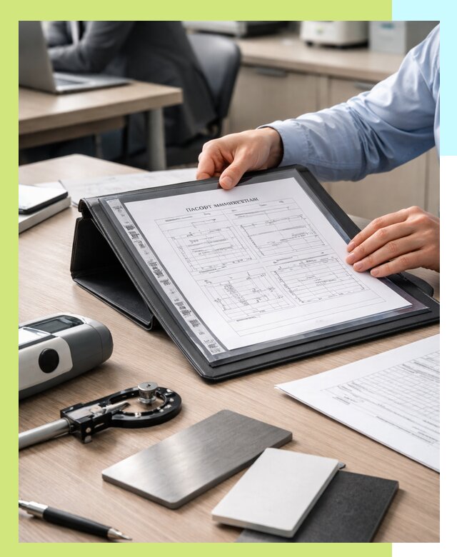 Оформление паспорта материала для продукции в Партизанске