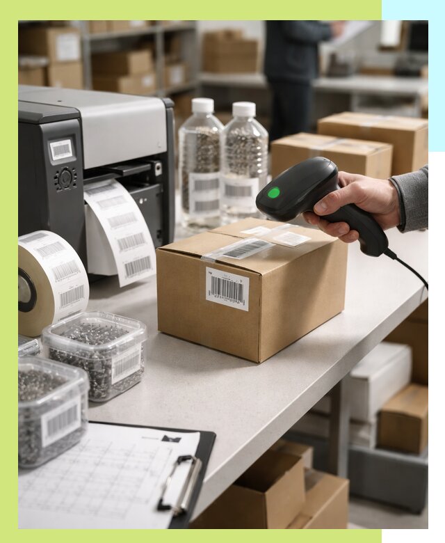 Штрихкодирование продукции и маркировка для продажи в Партизанске