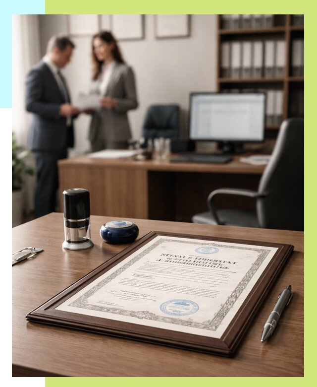 Свидетельство о регистрации продукции в Партизанске от 9660 р.|Алешин-Прт