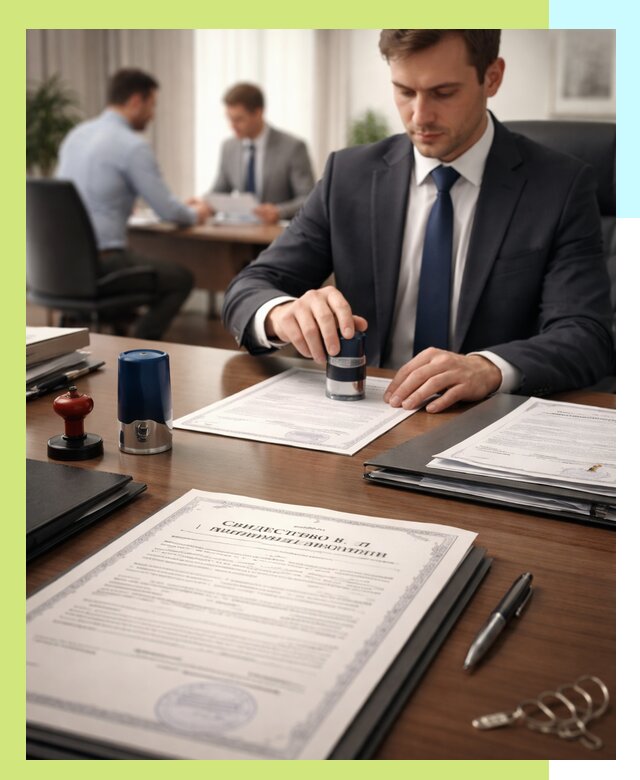 Оформление свидетельства о государственной регистрации в Партизанске