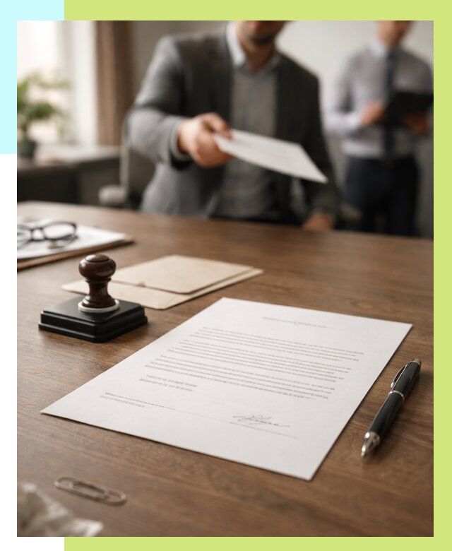 Отказное письмо по сертификации в Партизанске от 3757 р. | Алешин-Прт