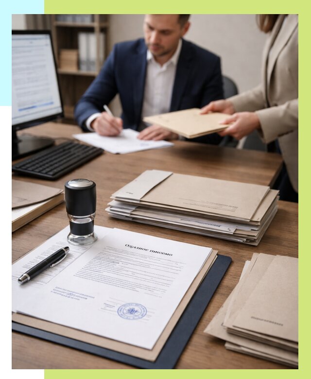 Отказное письмо для таможни в Партизанске от 3220 р, Алешин-Прт