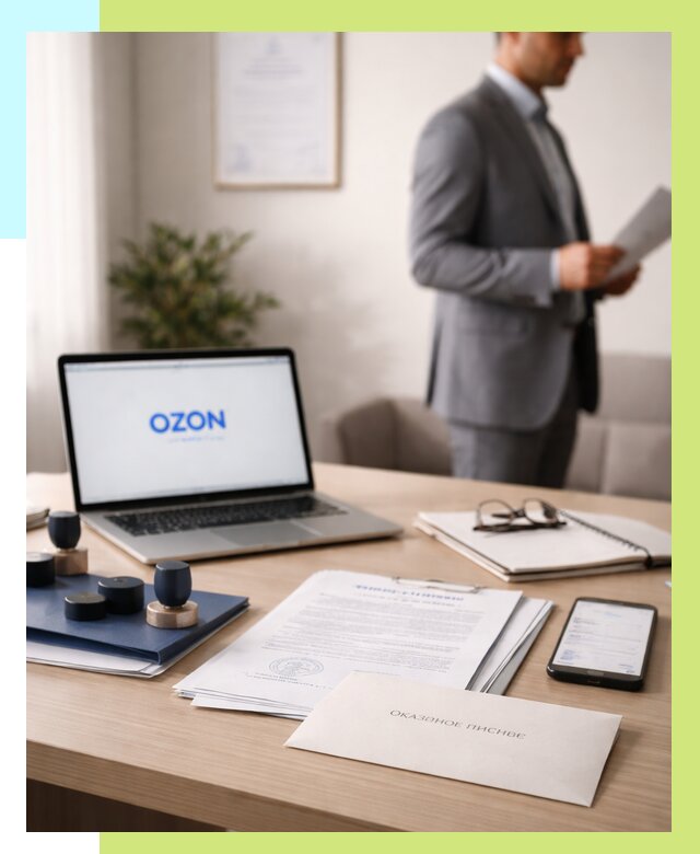 Отказное письмо для Ozon в Партизанске от 3757 р. | Алешин-Прт