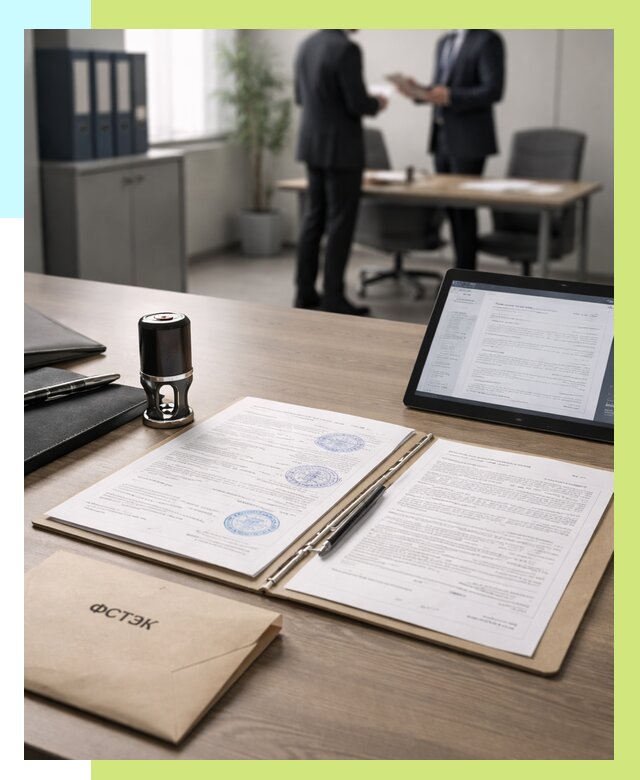 Заключение ФСТЭК в Партизанске от 26833 р. Оформить в Алешин-Прт