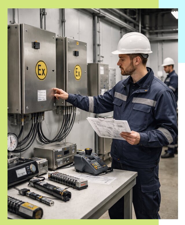 Сертификат взрывозащиты промышленного оборудования в Партизанске