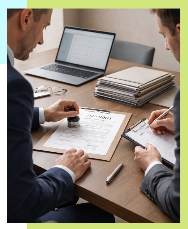 Сертификат ISO 9001 в Партизанске купить от 85864 р. | Алешин-Прт