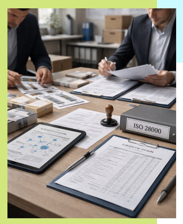 Получение сертификата ISO 28000 по безопасности цепи поставок в Партизанске