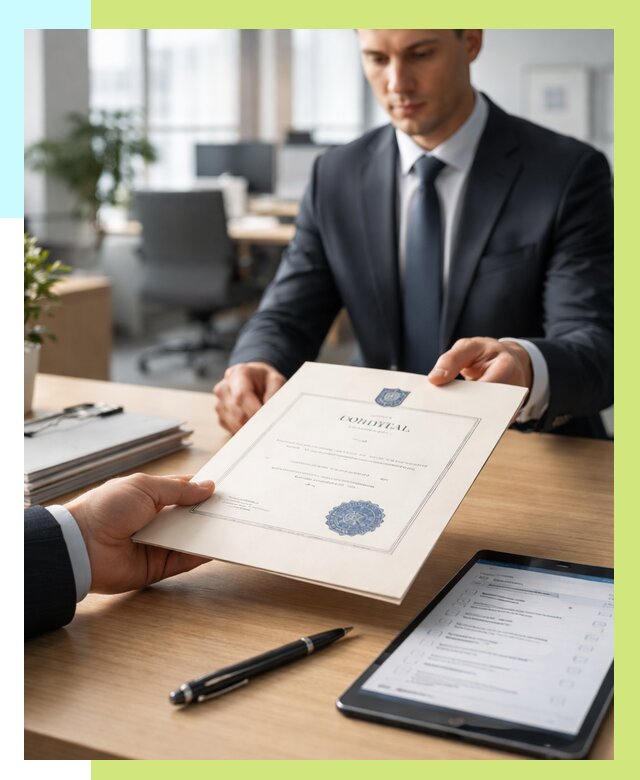 Сертификат ISO 30301 в Партизанске от 37566 р. | Алешин-Прт - под ключ