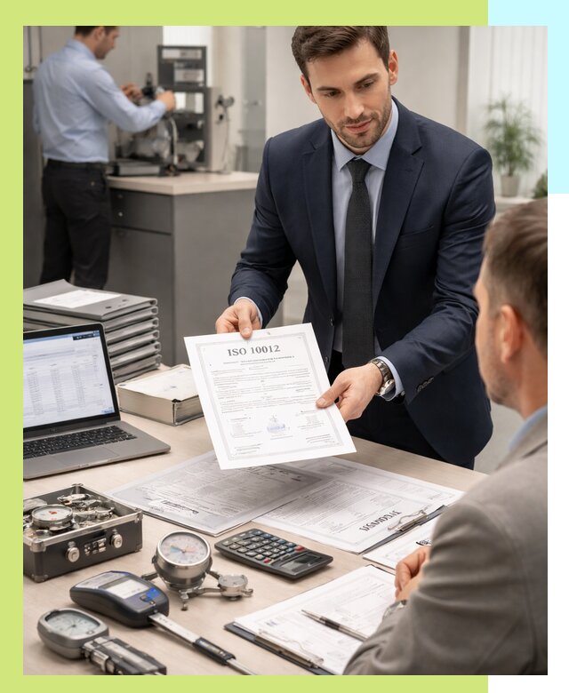 Выдача сертификата ISO 10012 по требованиям метрологии в Партизанске
