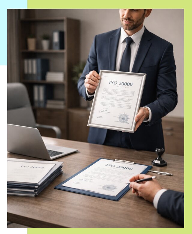 Сертификат ISO 20000 в Партизанске под ключ от 128796 р., Алешин-Прт