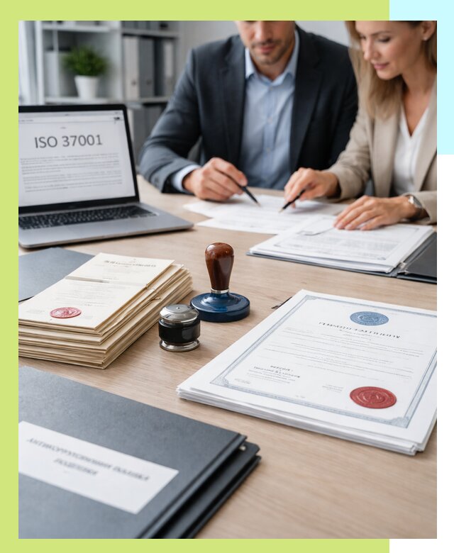 Получение сертификата ISO 37001 по системе борьбы с коррупцией в Партизанске