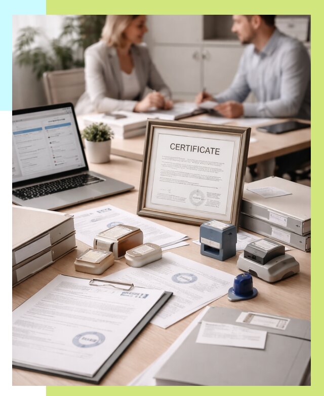 Сертификация компании в Партизанске от 48299 р. | Алешин-Прт — заказ